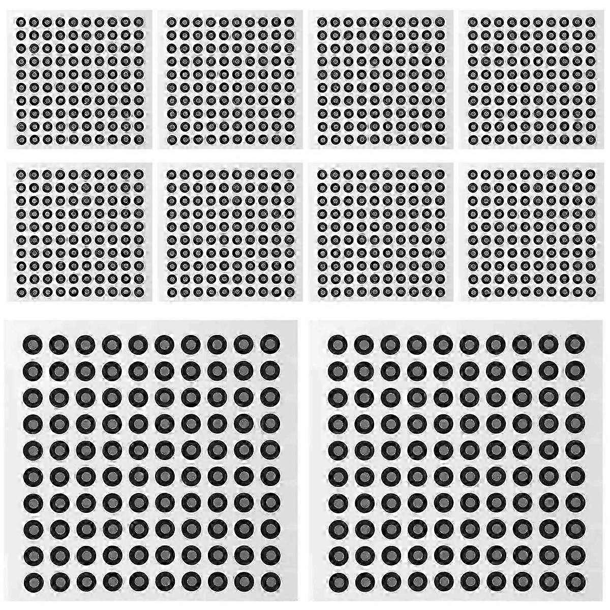 1000 Points 3D Scanning Mark Points Hand-Held 3D Scanner Reflects the Target Point Inside 3 Outside 