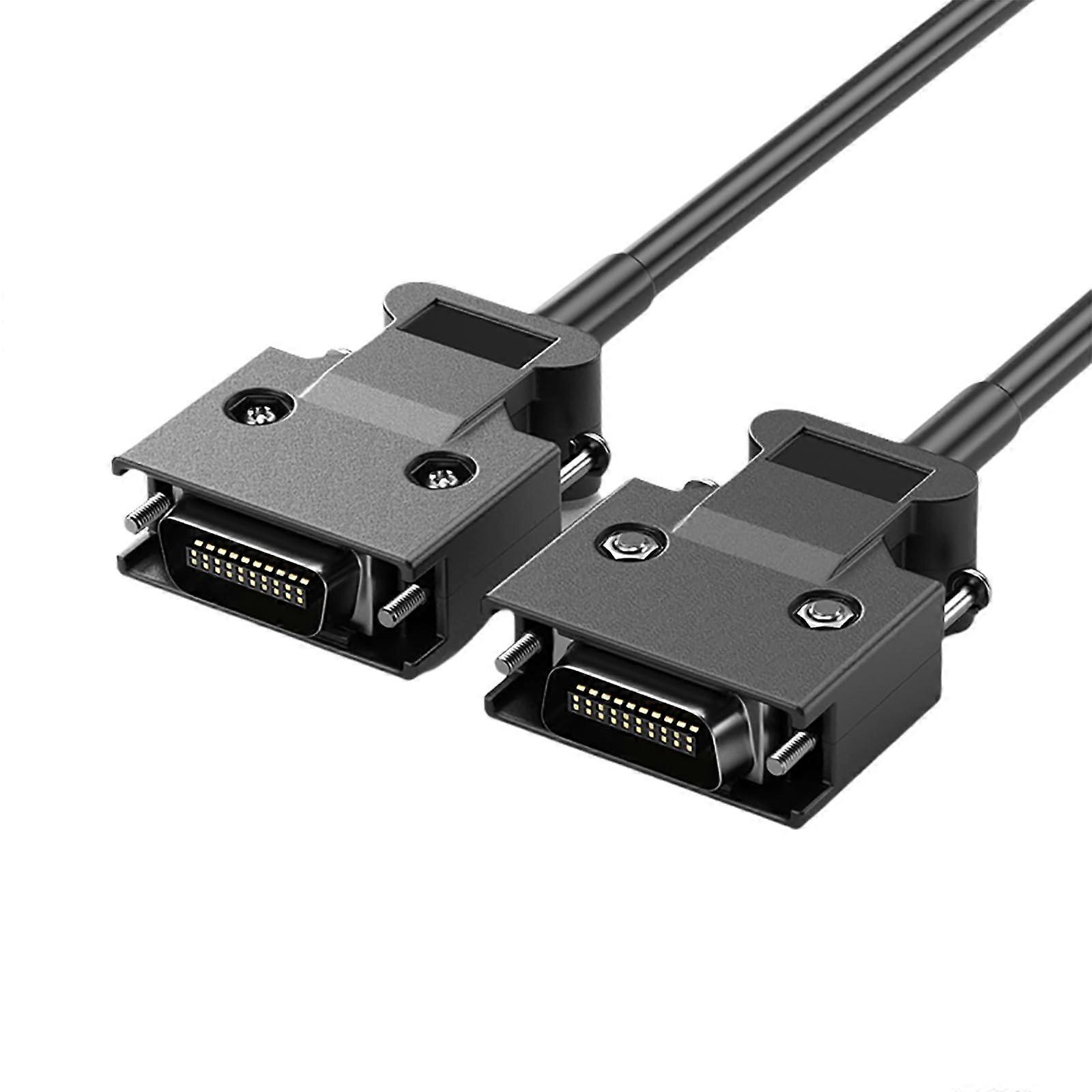 SCSI Data Cable With Screw Lock, 28AWG Wire, Multiple Lengths, CN14P CN20P CN26P CN36P CN50P