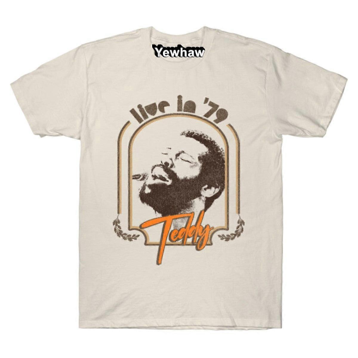 Teddy Live In '79 T-shirt Teddy Pendergrass Tee