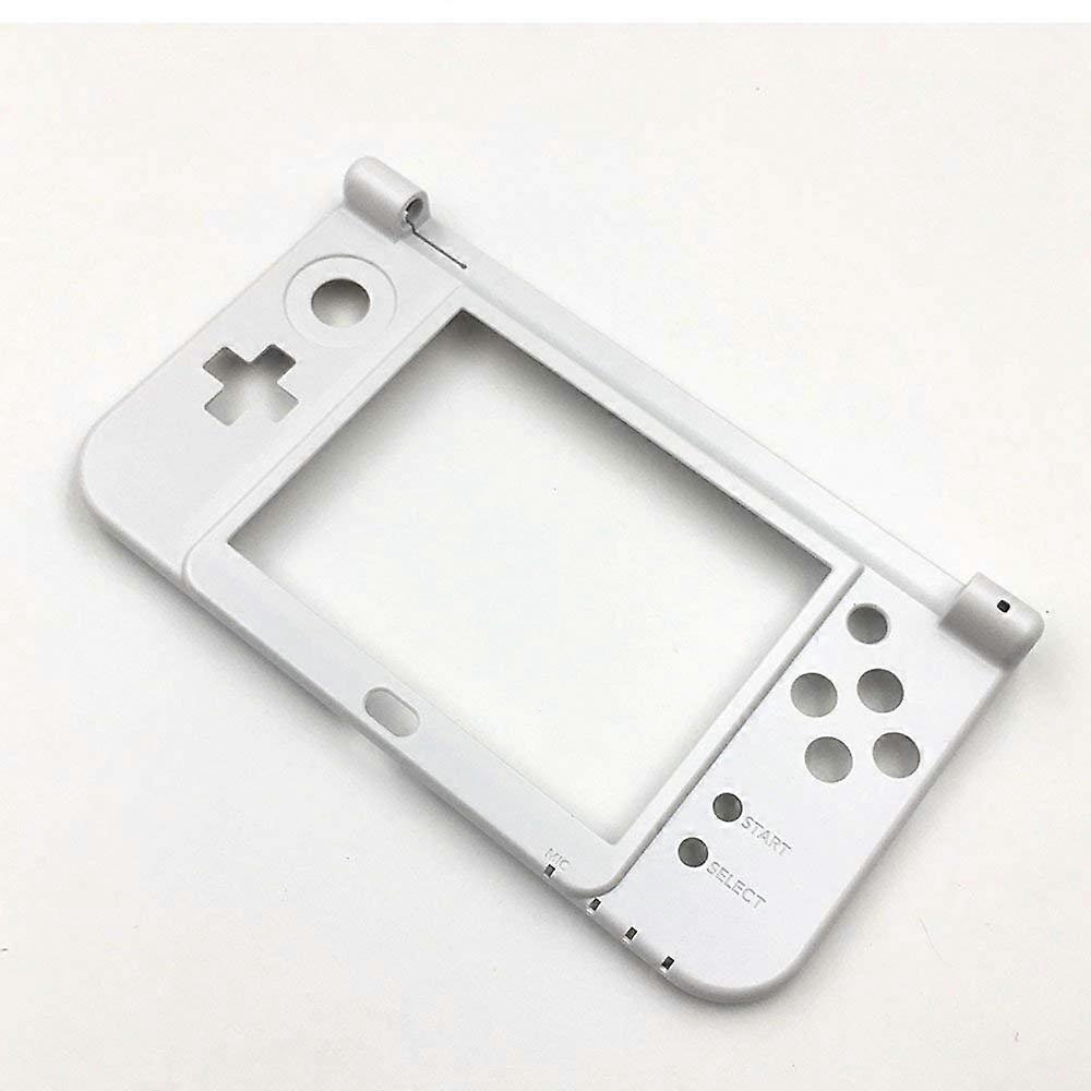 White Middle Frame Replacement Shell Housing Cover for Nintendo 3DS XL LL 2015 Version