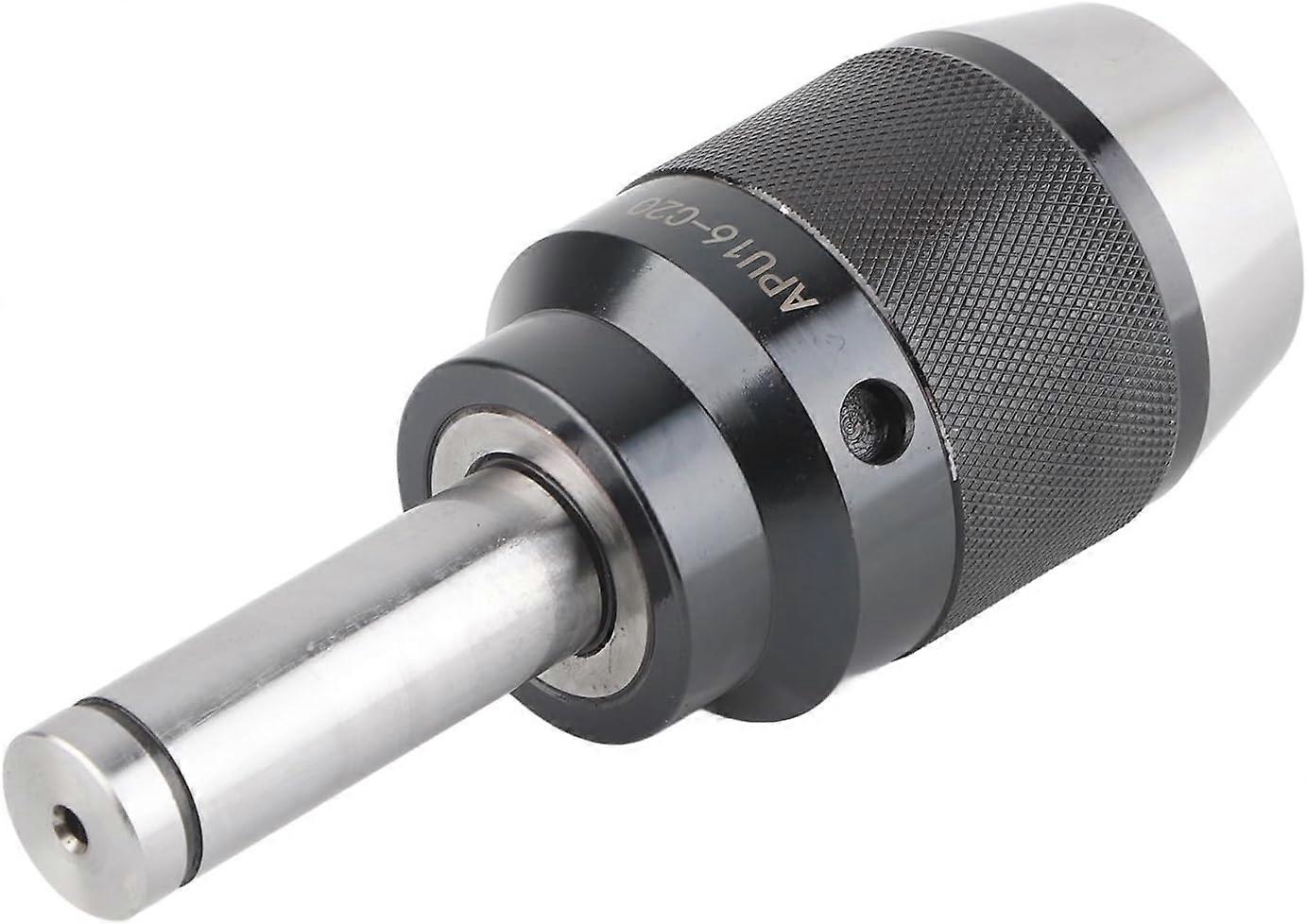 APU16C20 Keyless Drill Chuck 113mm Precision Straight Shank 40Cr Steel for Milling and Lathe