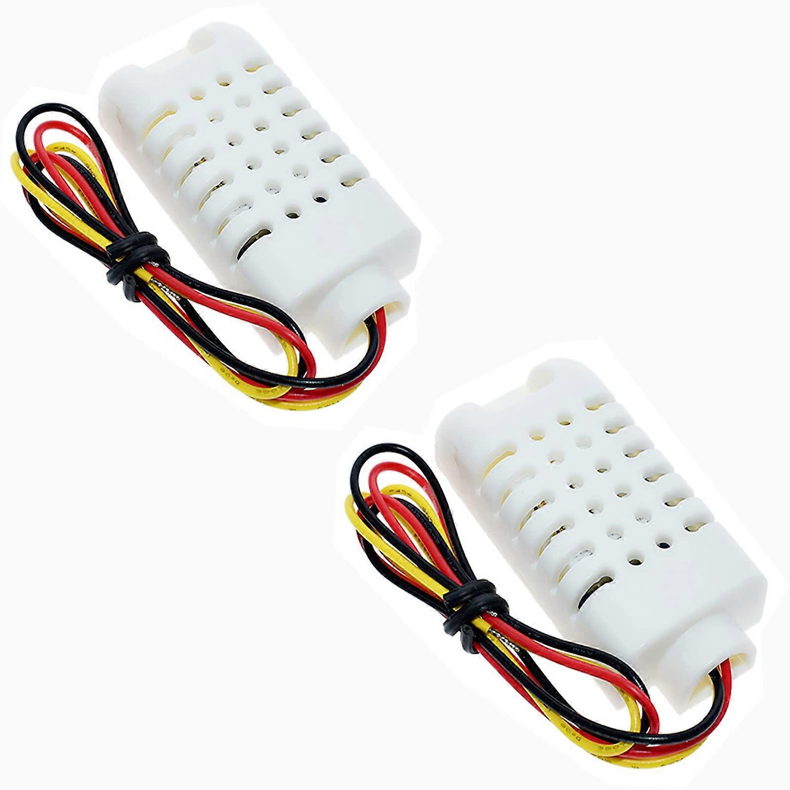 2Pcs DHT22 AM2302 Digital Temperature Humidity Sensor Module with Wire for Arduino Raspberry Pi