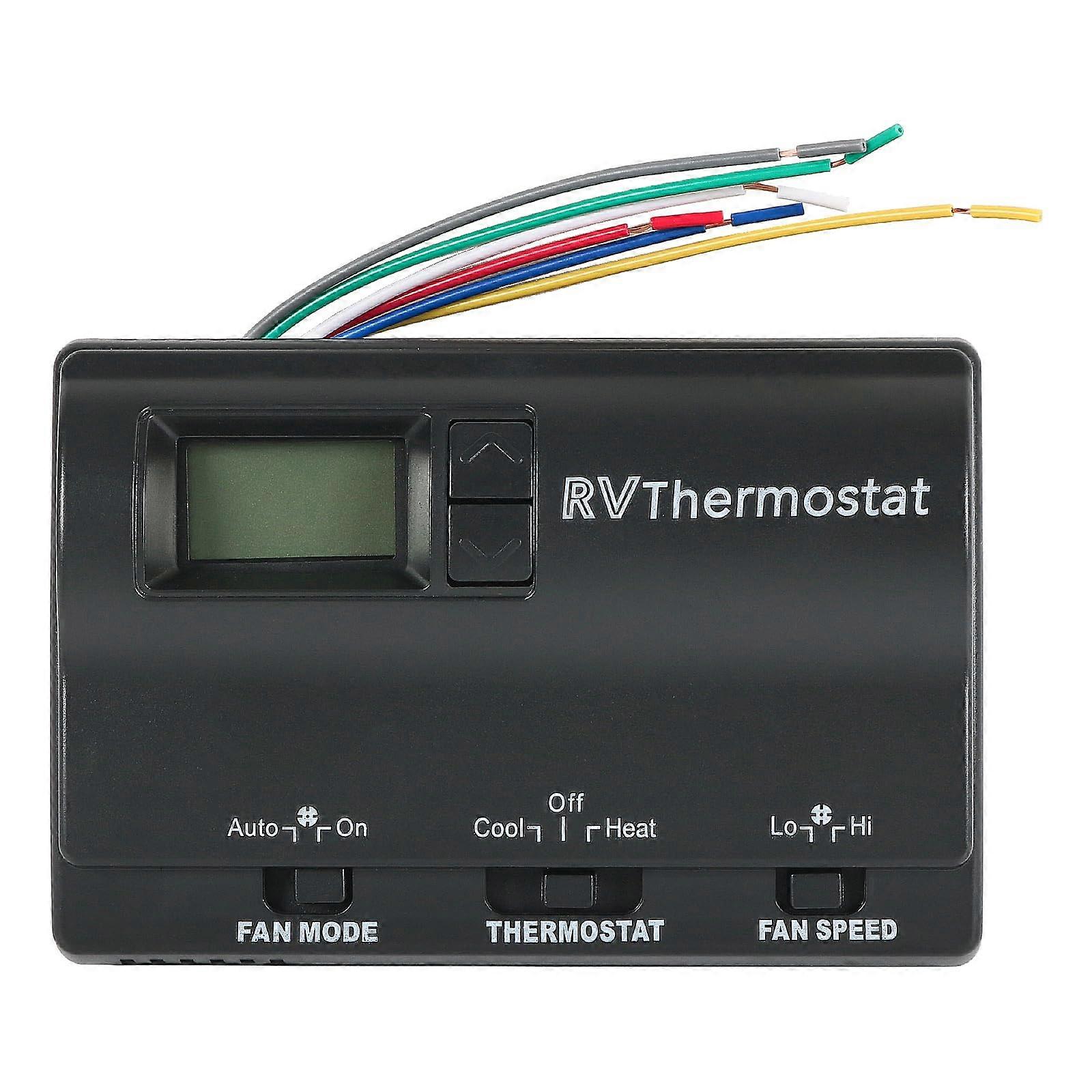 RV Digital Thermostat 83303862 Replacement with Heat Cool Modes for Coleman Mach