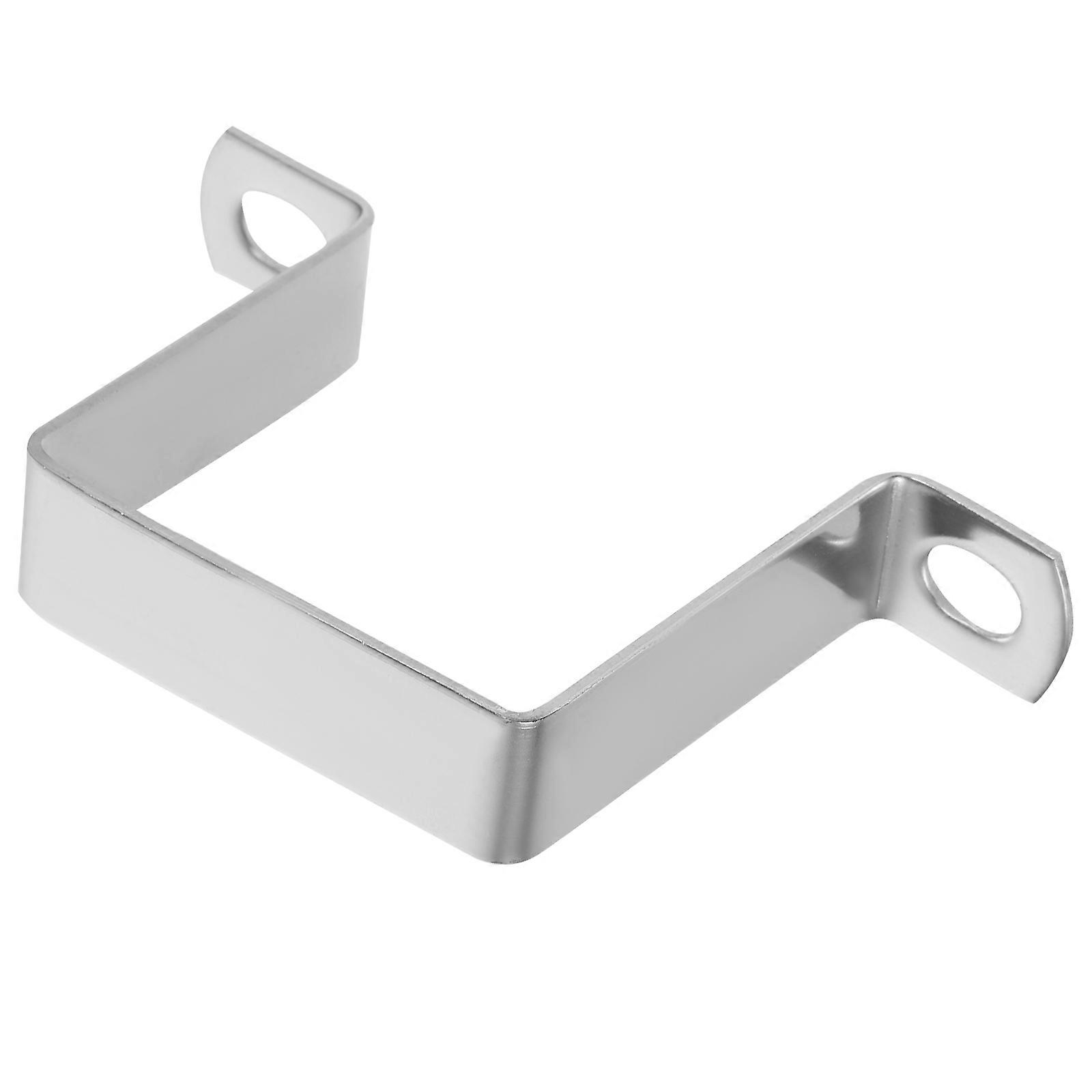 Pipe Clamps Stainless Steel Square Bracket Tight Fixation Construction 1Pack