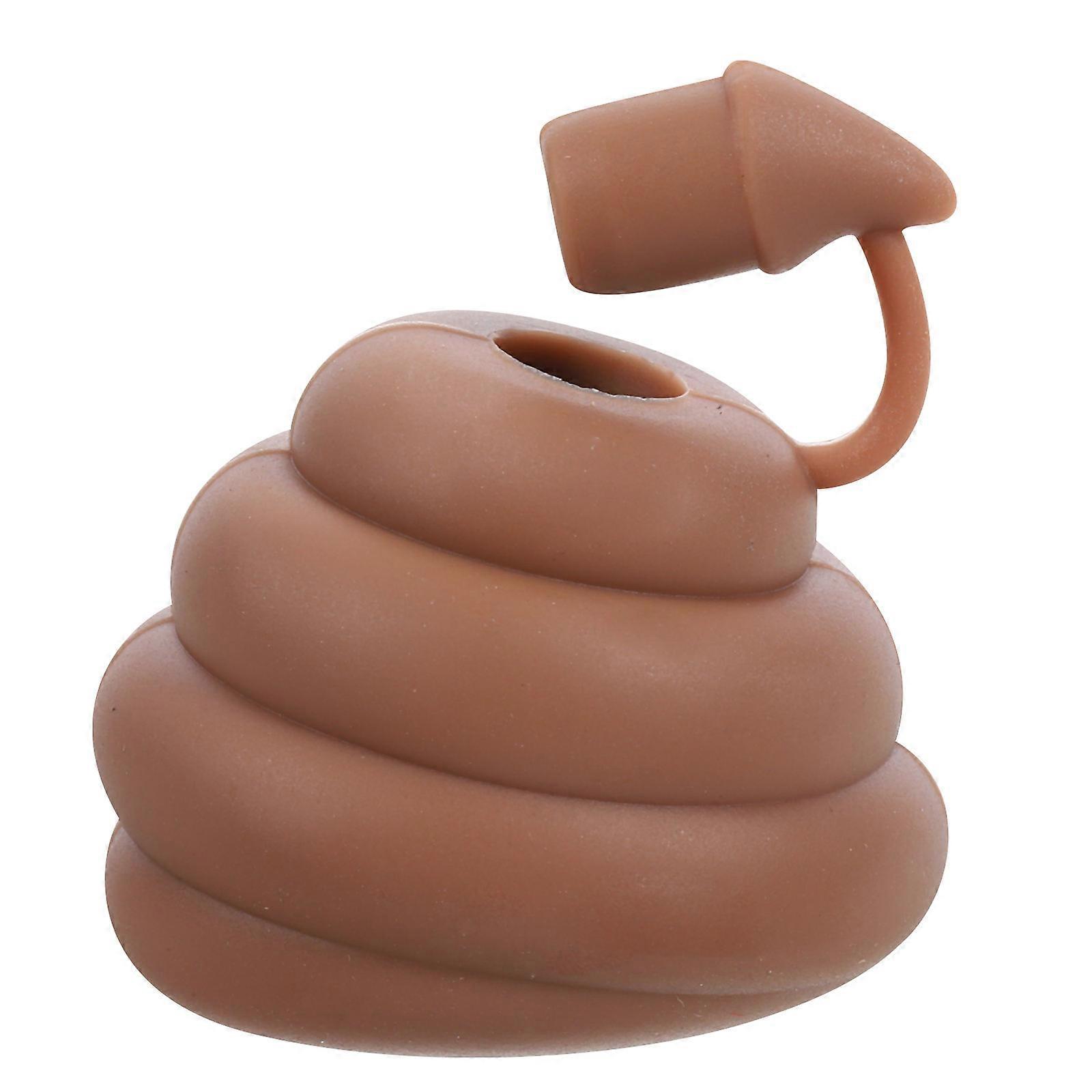 Silicone Toothpaste Cap for Dispensing Toothpaste Brown Home Use Cap