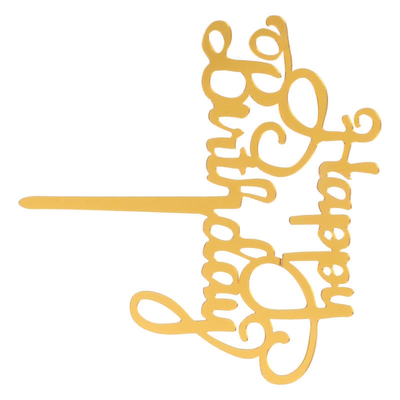 Cake Decoration -Shaped Picks For Wedding Candy 1Set