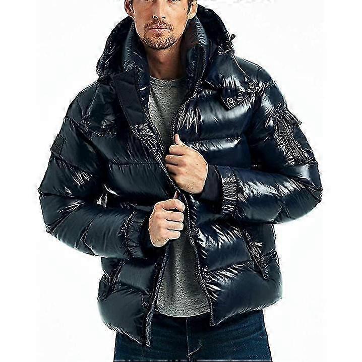 2025 Men's Winter Puffer Jacket with Hooded