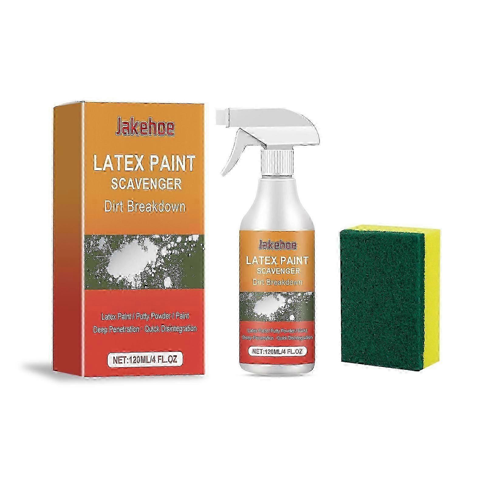 Effortless Latex Paint Remover - Multi-Surface, Gentle & Powerful Cleaning Solution