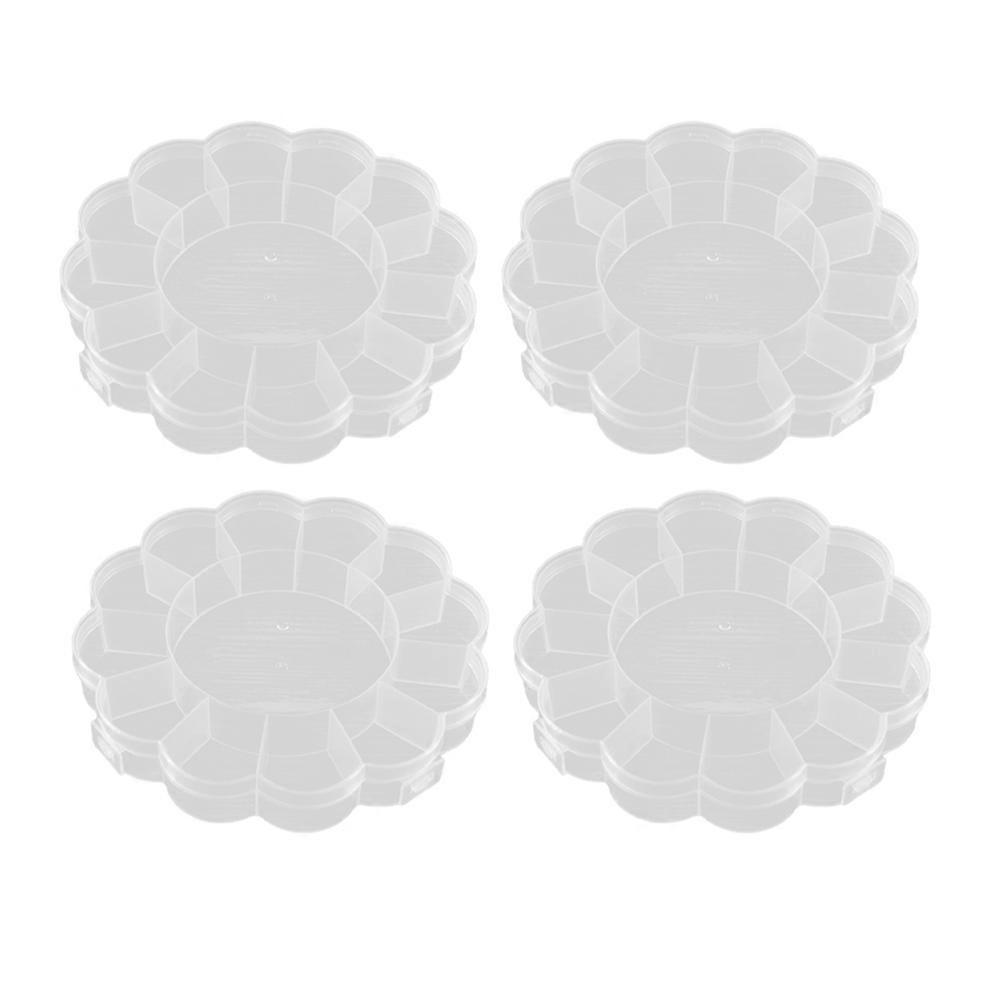 Cosmetics Storage Box Plastic Organizer for 12Pcs Desktop Storage