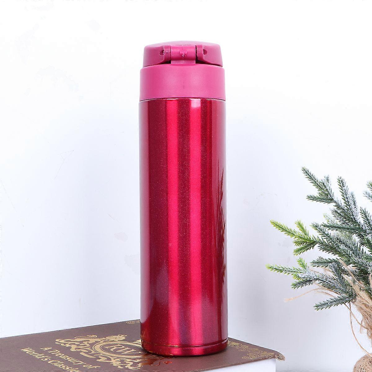 Insulated Water Bottle Large Capacity Cup for Drinking Use 1Pcs Red
