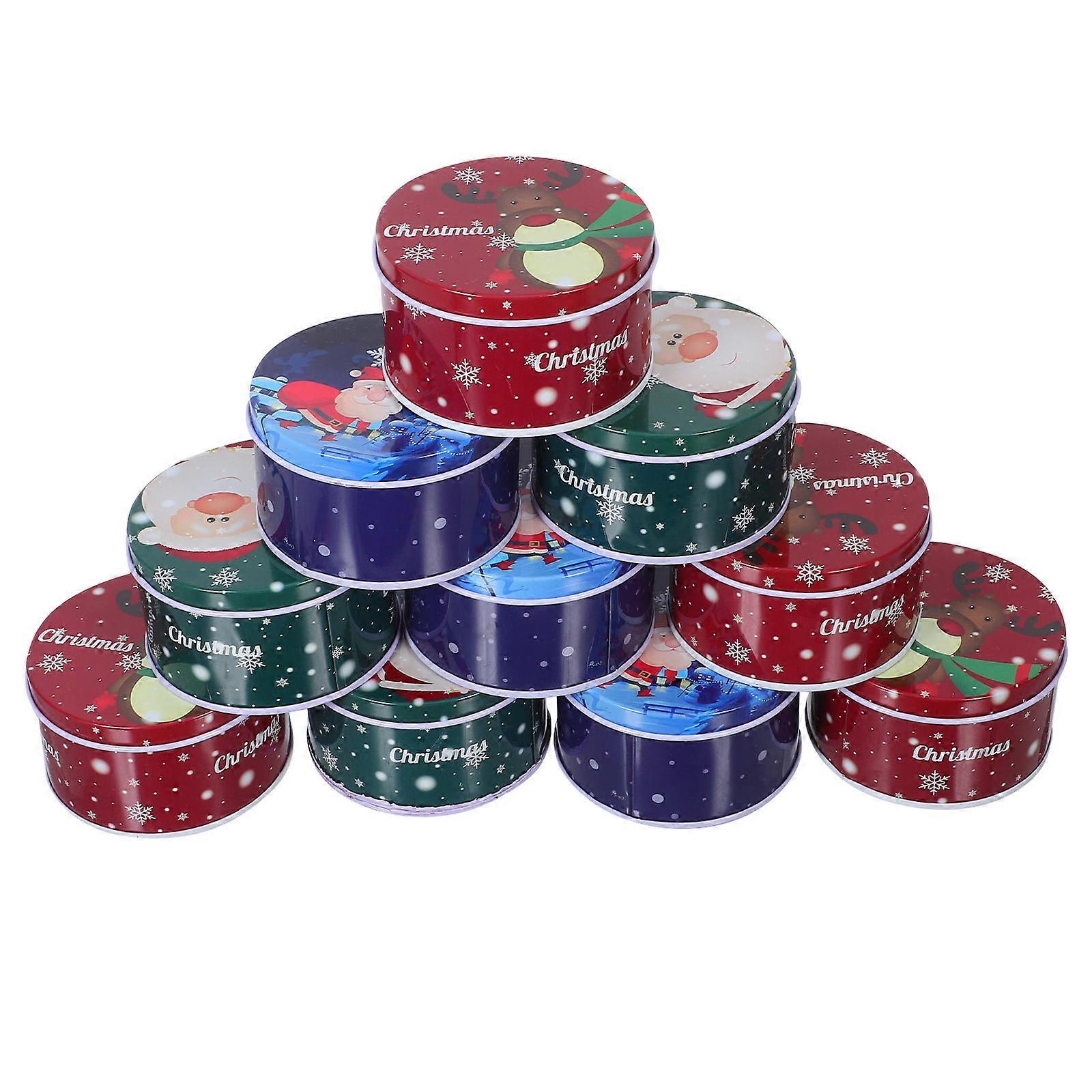 Sugar Candy Box Tea Leaf Storage Organizer for Candy Storage 12Pcs