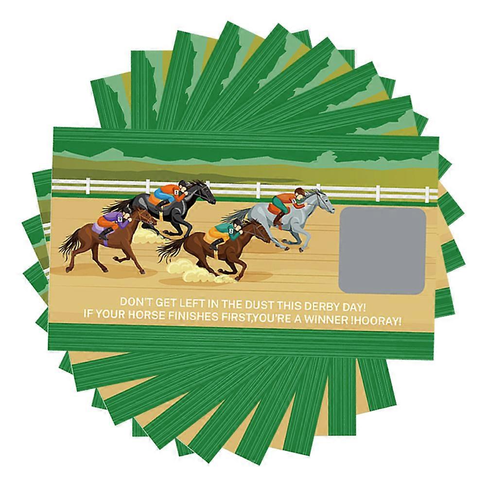 Scratchcard Prize Card Game Classroom Activity Multi Color Rectangular Shape Recognition Rewards 60Pcs