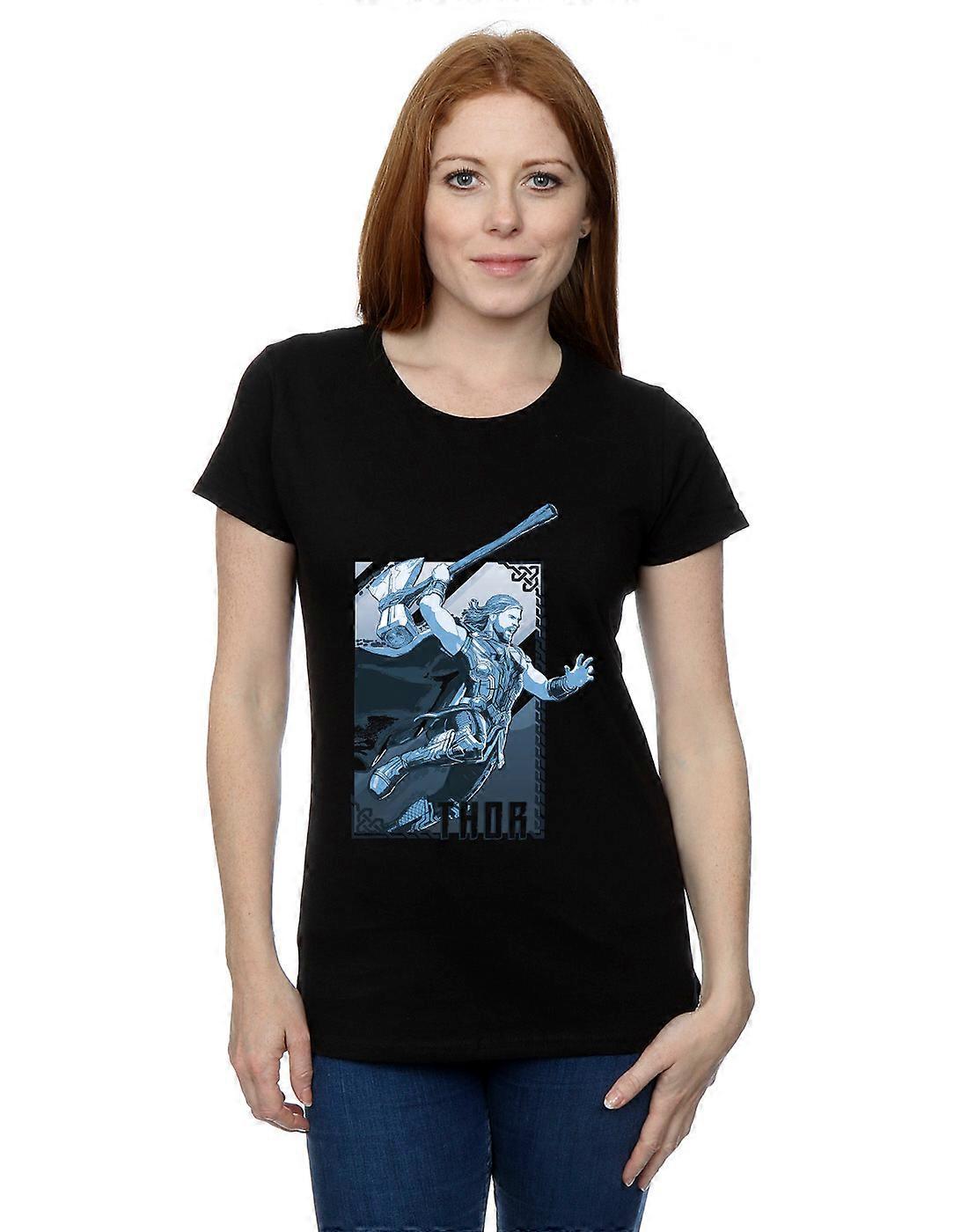 Marvel Women's Thor Love And Thunder Attack T-Shirt