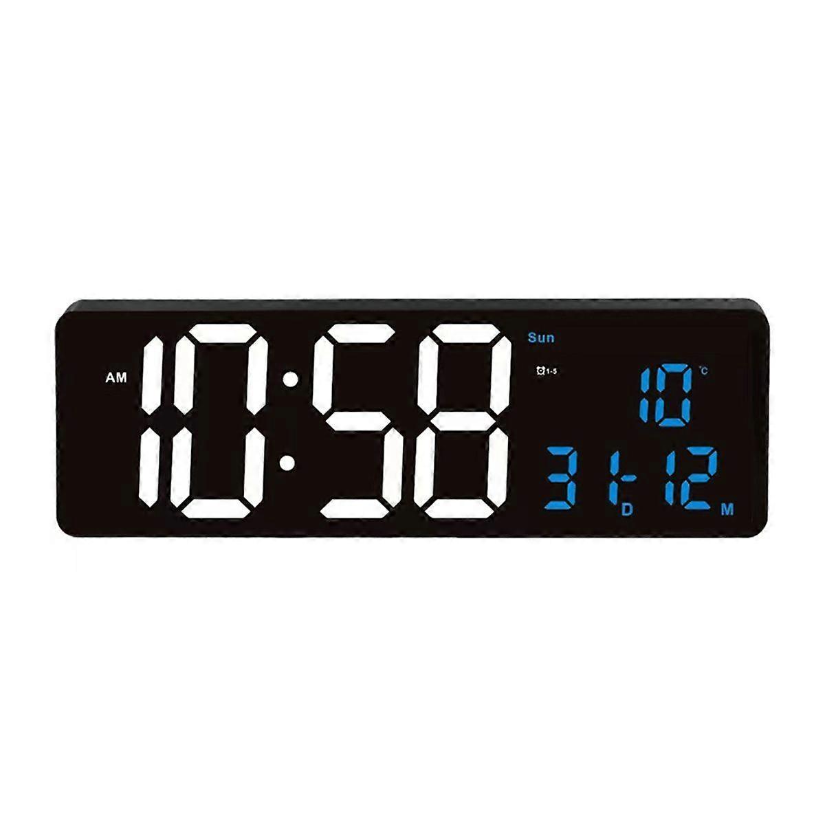 16.5'' Large Digital Wall Clock Big LED /Alarm/Timer Function/Emperature Display Digital Clock Elect