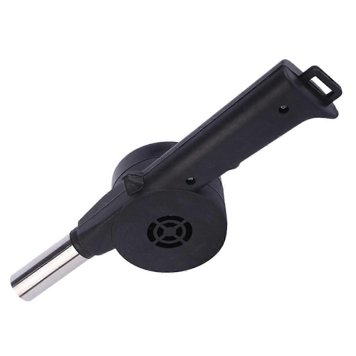 Hand Crank BBQ Air Blower for Fast Fire Start, Durable Fire Pit Bellows for Outdoor Cooking