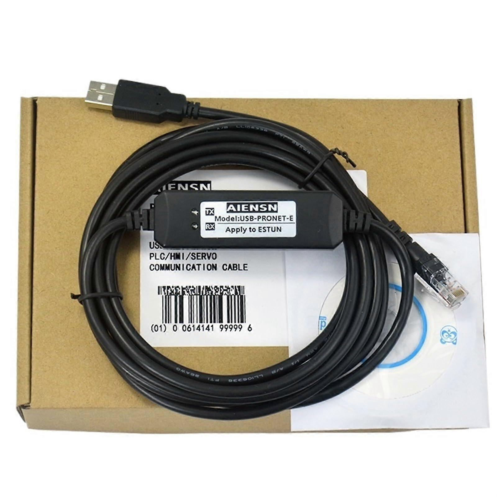 USB Data Cable for Servo Motor Programming Stable Transfer Durable Design