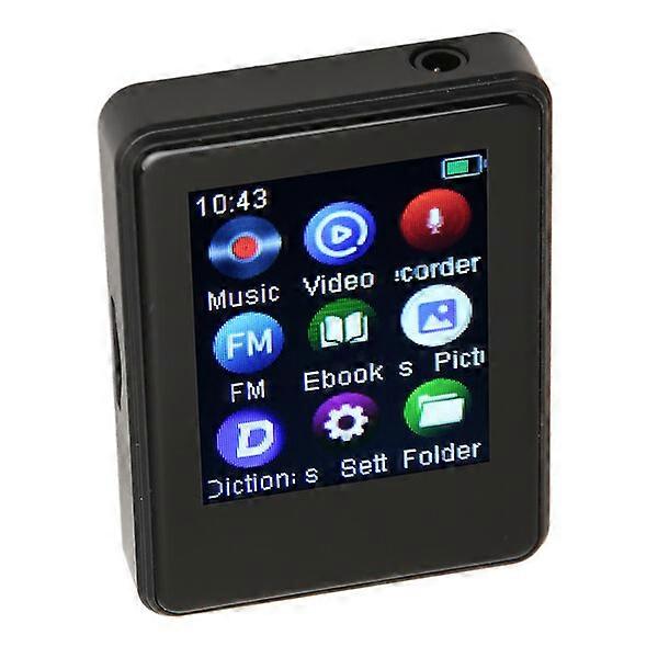 MP3 Player 1.77-inch Touchscreen AVI/WAV Format Support Learning and Entertainment Player
