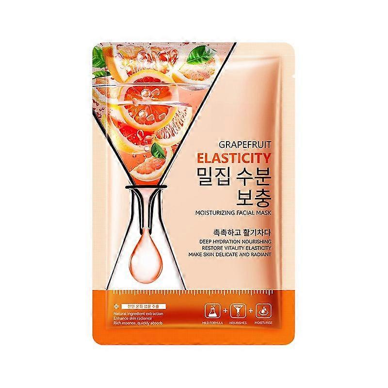Moisture Replenishment Mask - Natural Plant Fruit- 10PCS