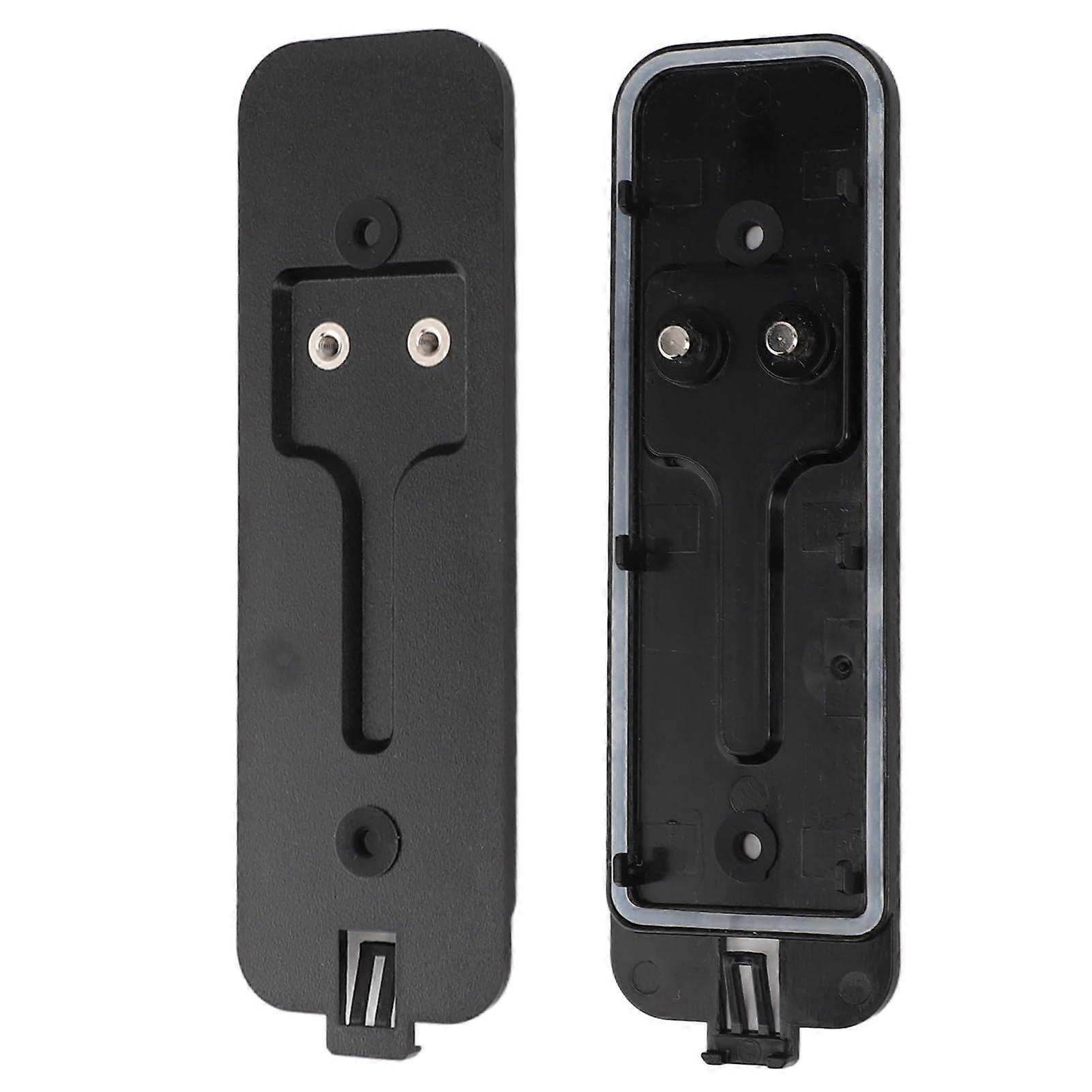 Backplate Replacement Set with Quick Mount Installation in Black for Blink Video Doorbell