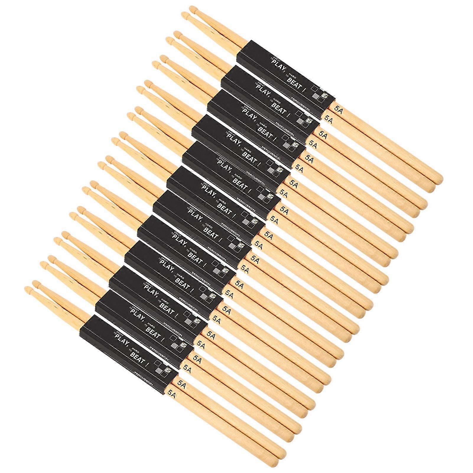 Maple 5A Drumsticks with Comfortable Grip and Durable Construction for Practice and Performance