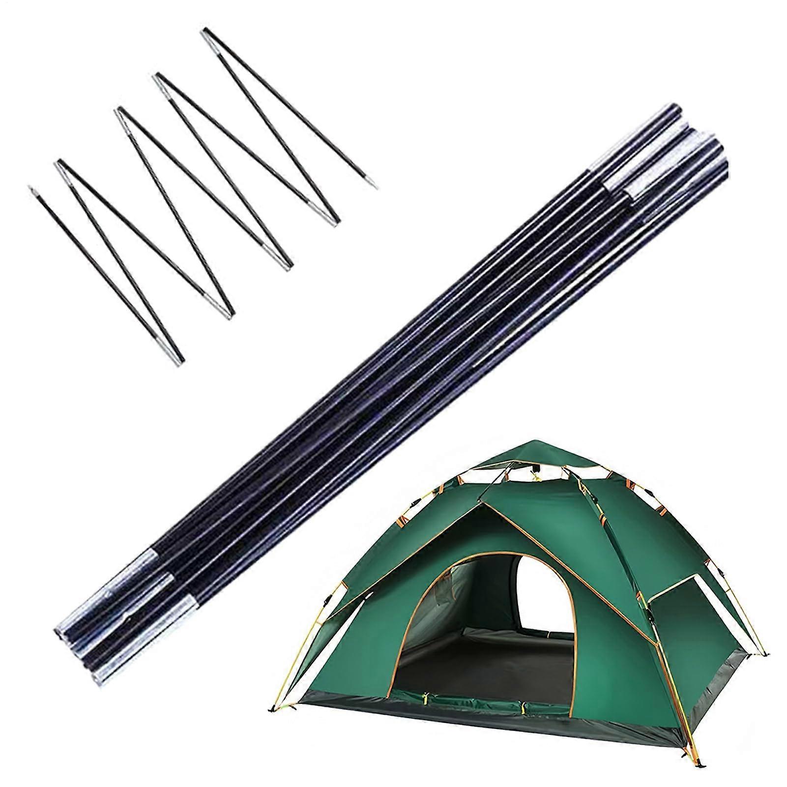 Tent Poles Adjustable Lightweight for Camping and Hiking, Durable Replacement with Optimized Stability