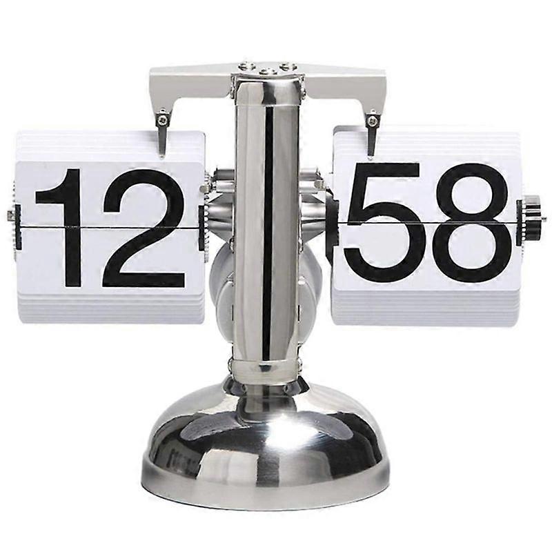 Flip Digital Clock Small Scale Desk Clock Retro Flip Clock