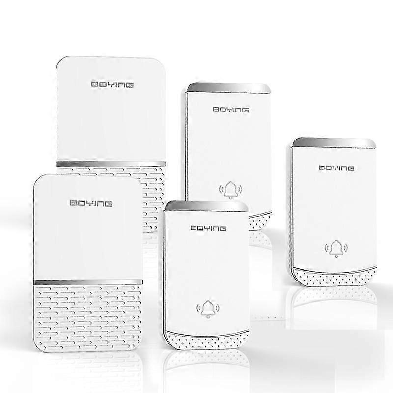 B512 Three-to-Two Remote Control Smart Doorbell, Compatible with Multiple Standards
