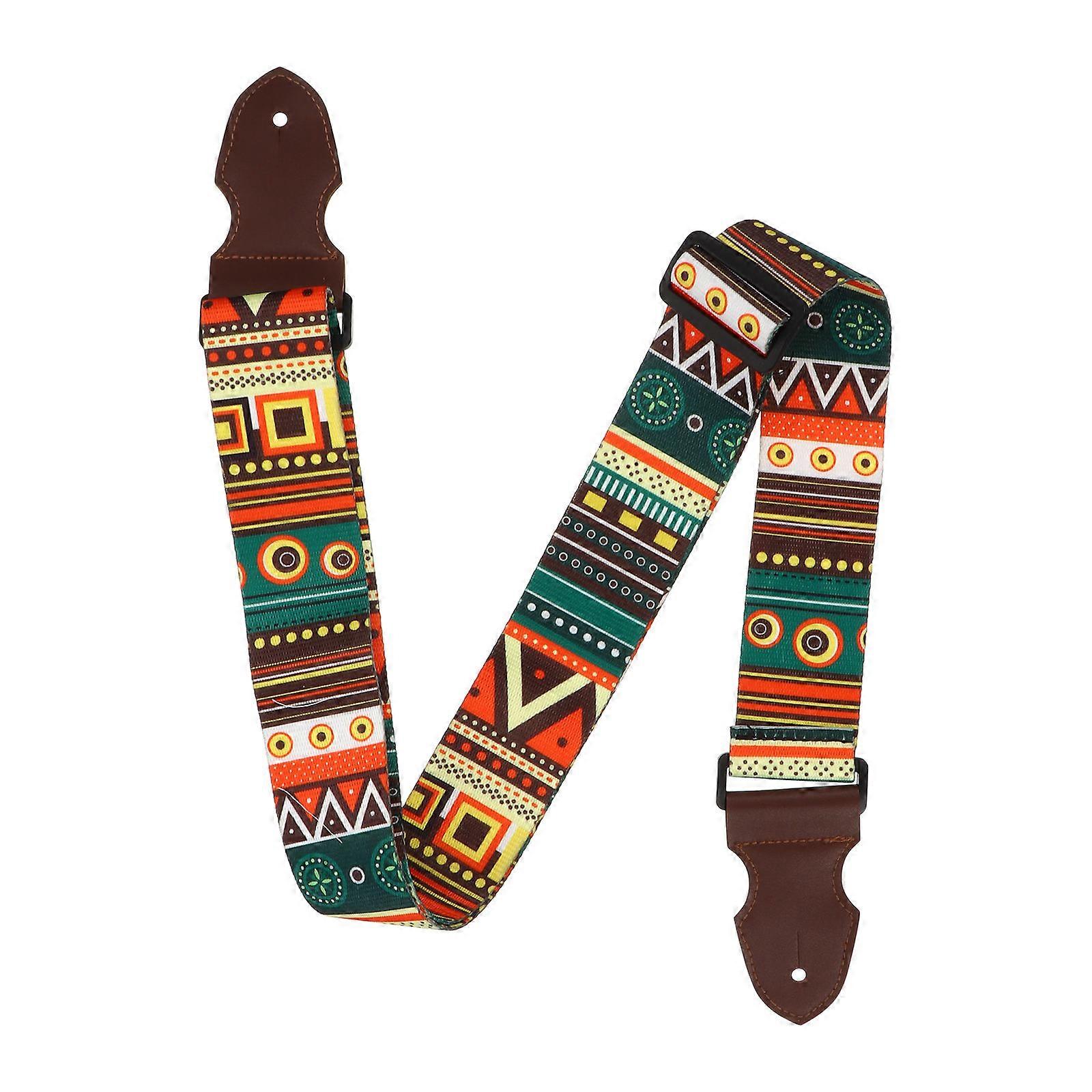 Guitar Strap Accessory for Guitar 2Pcs Adjustable Durable Replacement Strap