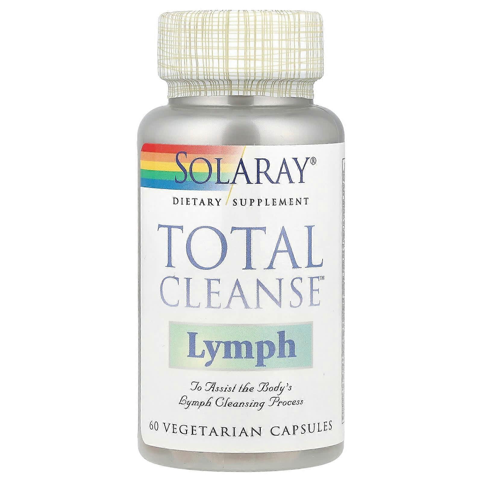 Solaray, Total Cleanse Lymph, 60 Vegetarian Capsules