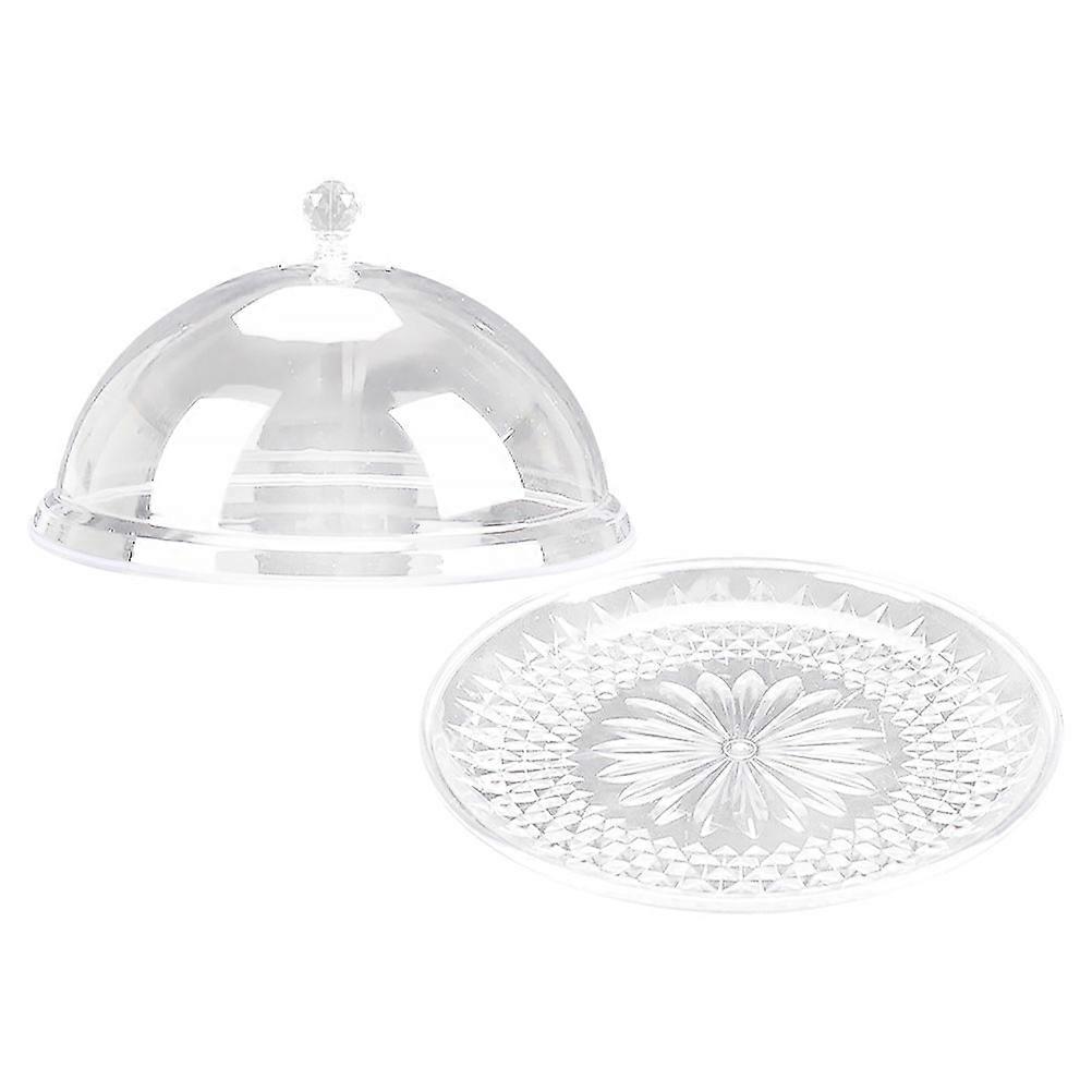 Multi-Function Dessert Tray Acrylic for Serving 1Set of Cake Plate