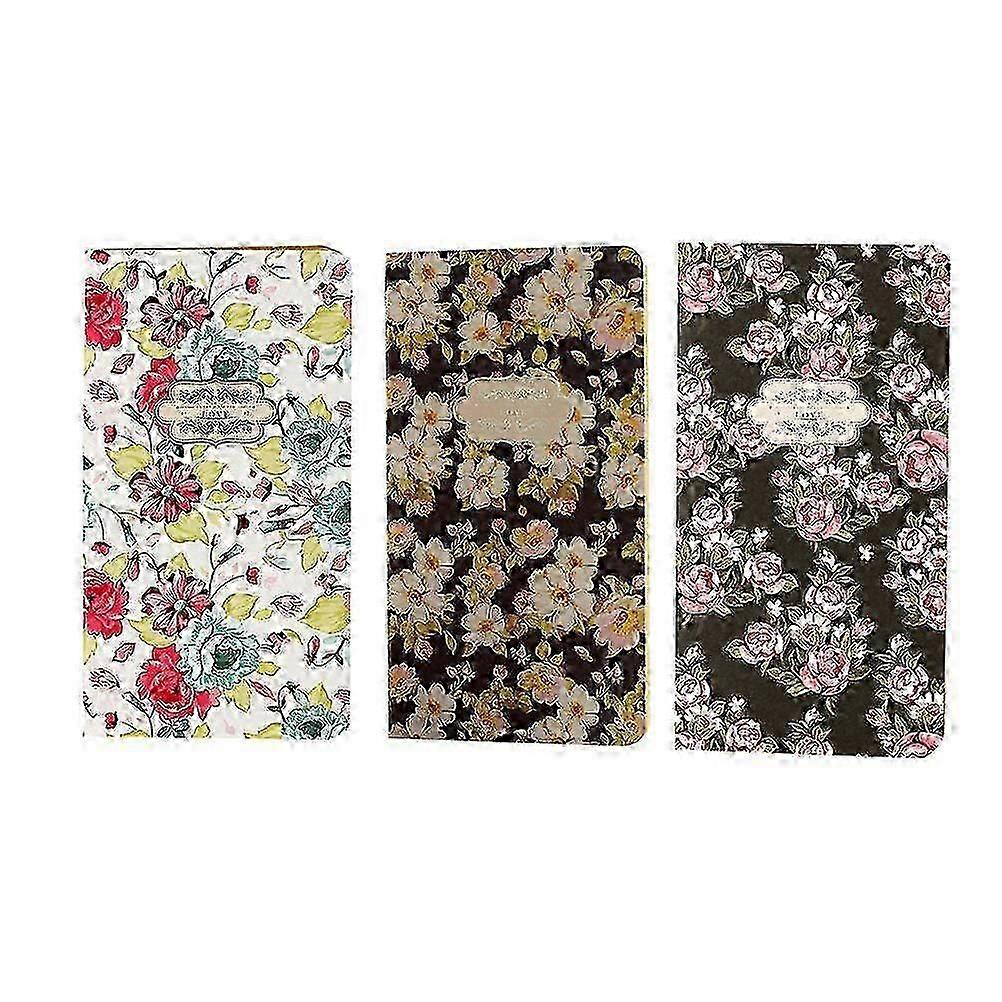 Hard Cover Classic Notebook Brown Paper for Writing Random Pattern