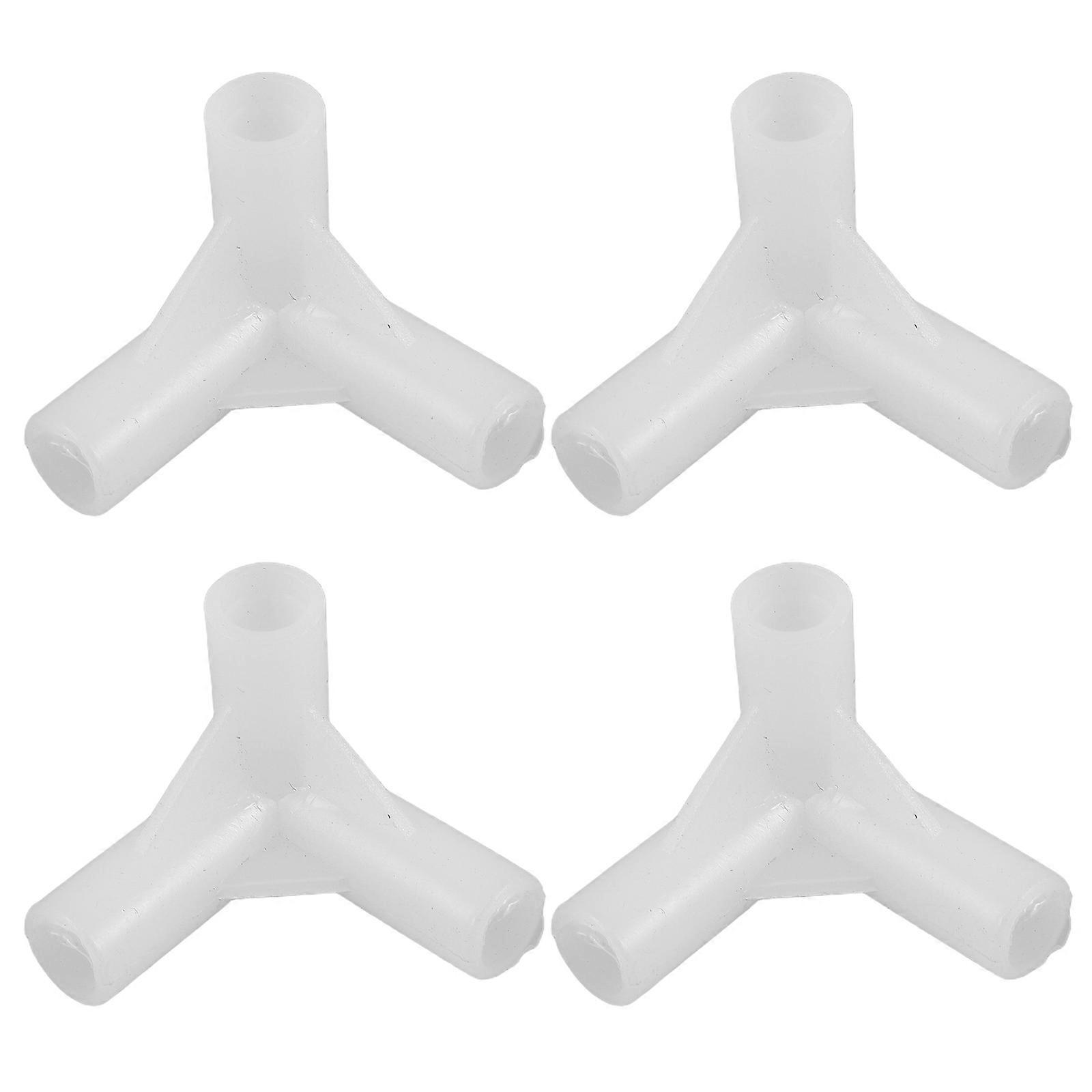 Thickened Yurt Bracket Triangular Connector for Tent Support 8Pcs