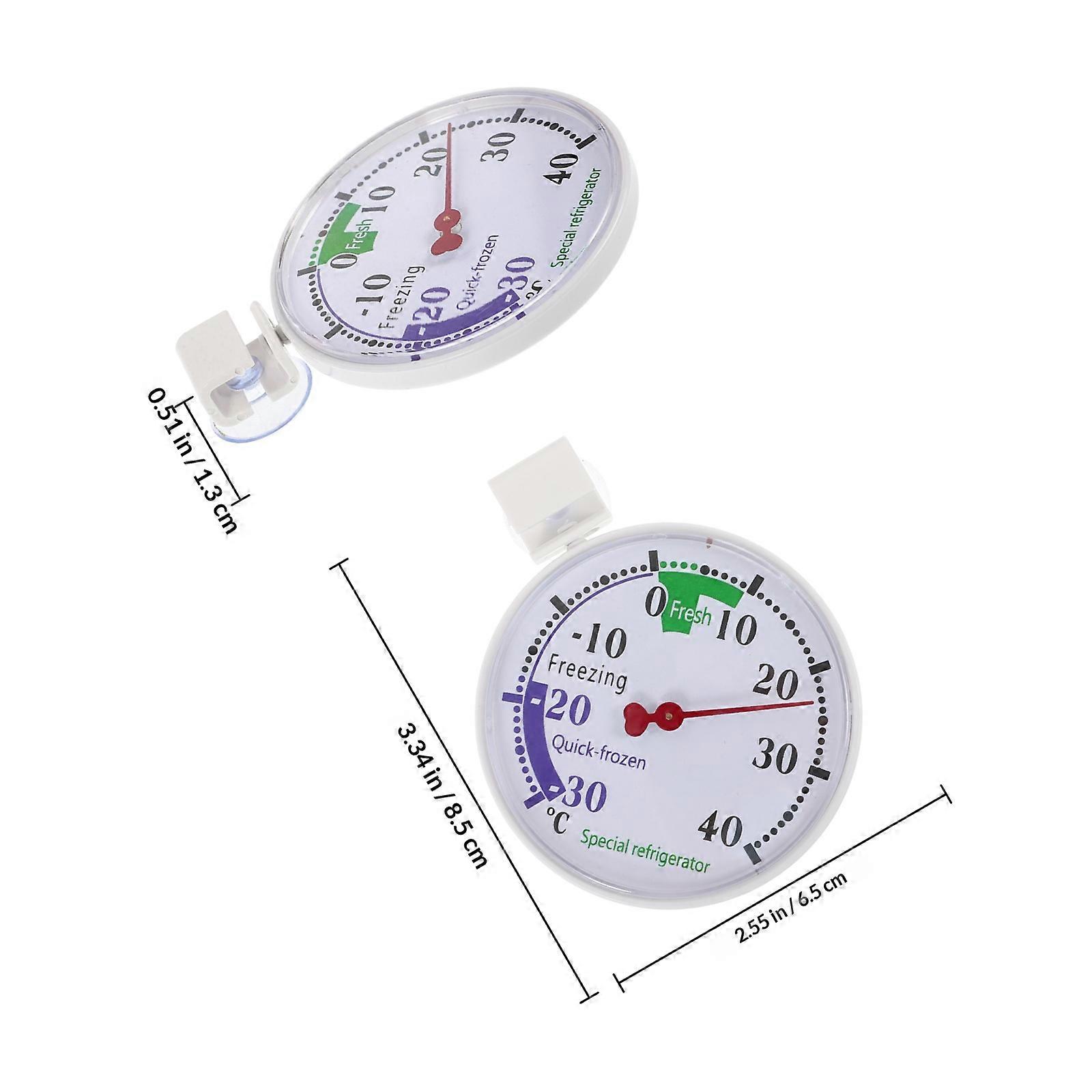 Refrigerator Thermometer Dial Type for Freezer Temperature Reading