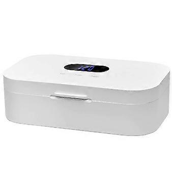 K20 UV-Desinfektionsbox für Nagelkunst, kleines elektrisches Sterilisationsgerät mit Aufbewahrungsfunktion zur Desinfektion von Nagelkunstprodukten