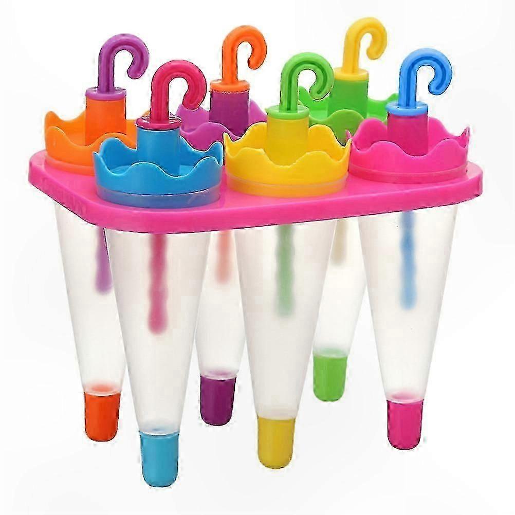 Ice Pop Mold with Playful Umbrella Pattern - Single Set