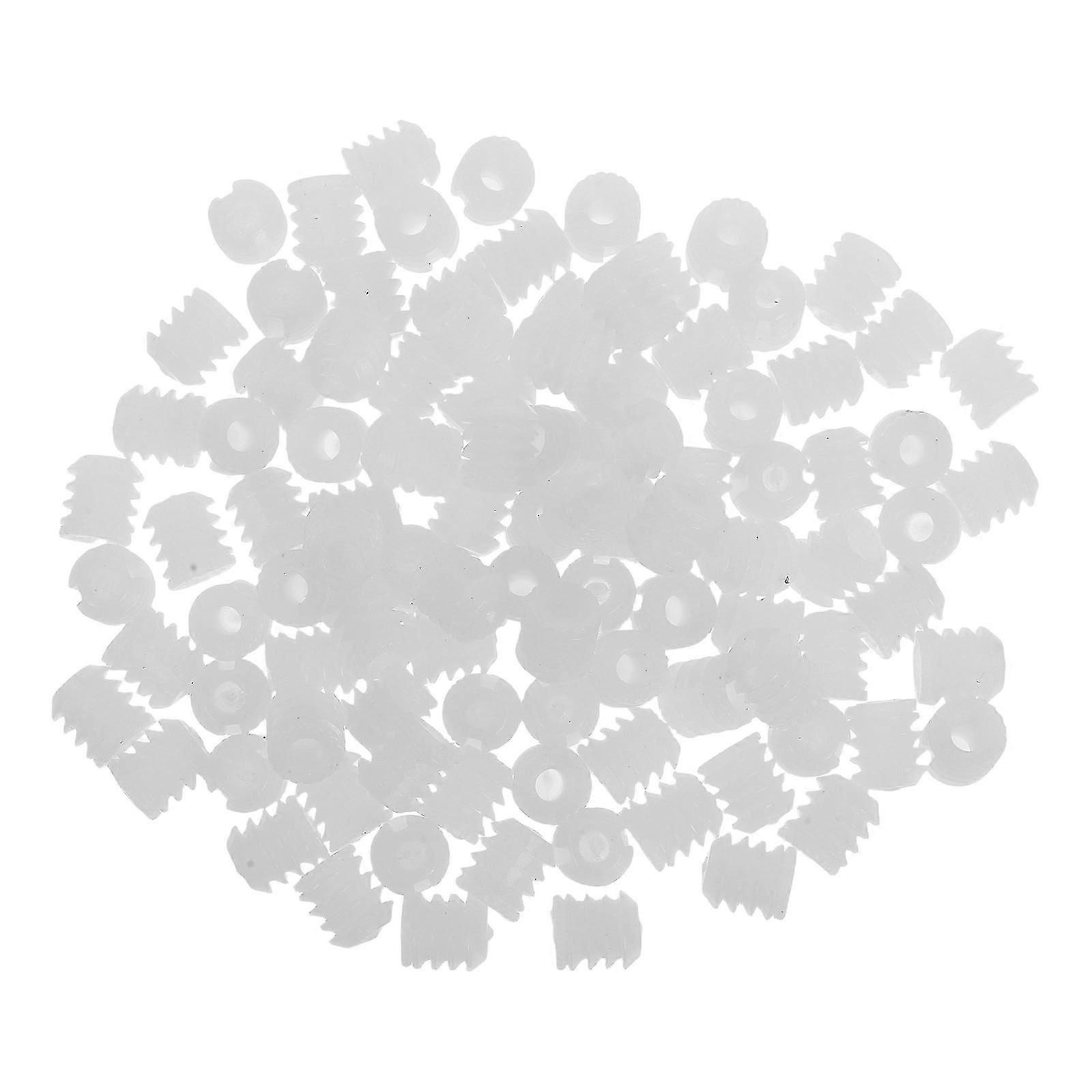 100pcs Dowel Insert Nuts Hinge Hardware for Furniture PreInserted Threaded Inserts Connection Parts