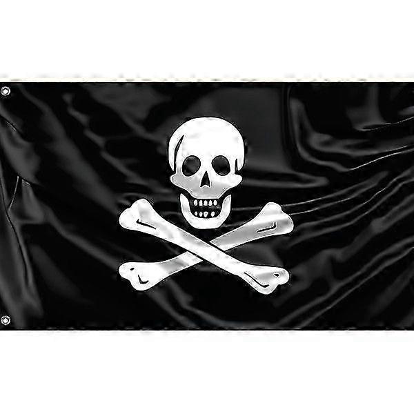 Pirate Flag with BonesPattern 864