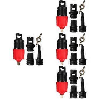 4 Sets Paddle Board Kayak Paddleboard Inflatable Pump Adapter Air Valve Converter