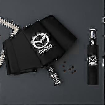 Regen- en winddichte 10-bones auto-logoparaplu