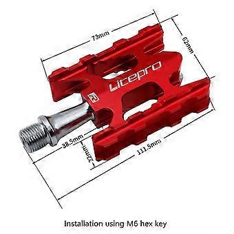 Opvouwbare fiets pedaal verzegeld dragen aluminium legering antislip Mtb racefiets Bmx algemene fiets pedaal