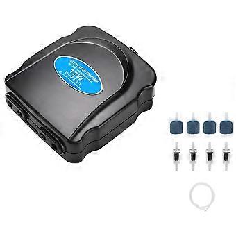 Kit de minibomba de aire para acuarios pequeños, 12 W de potencia, apto para peceras (EE. UU.)