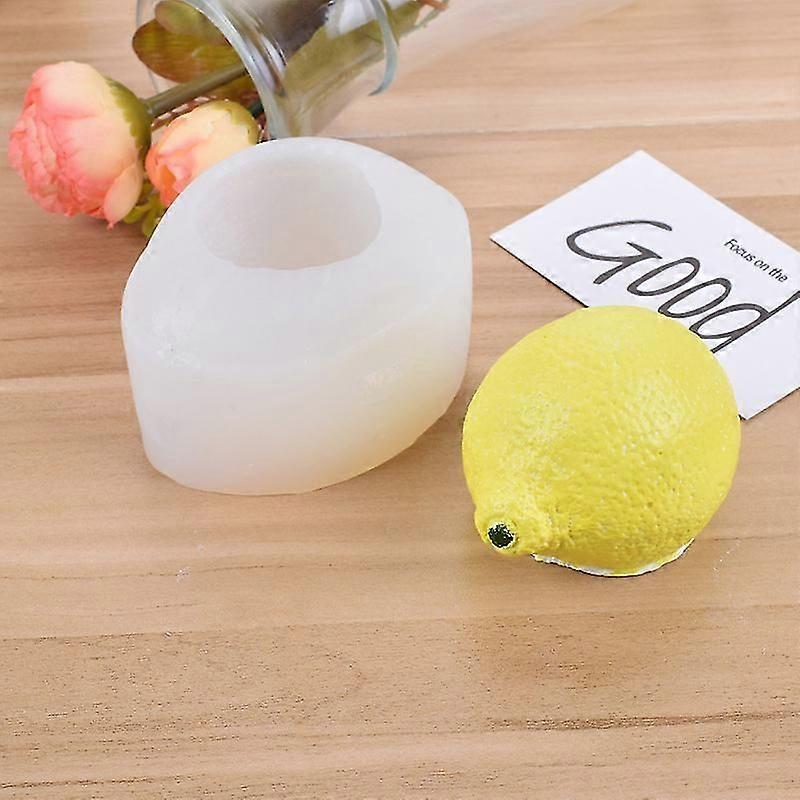 3d Lemon Silicone Mold