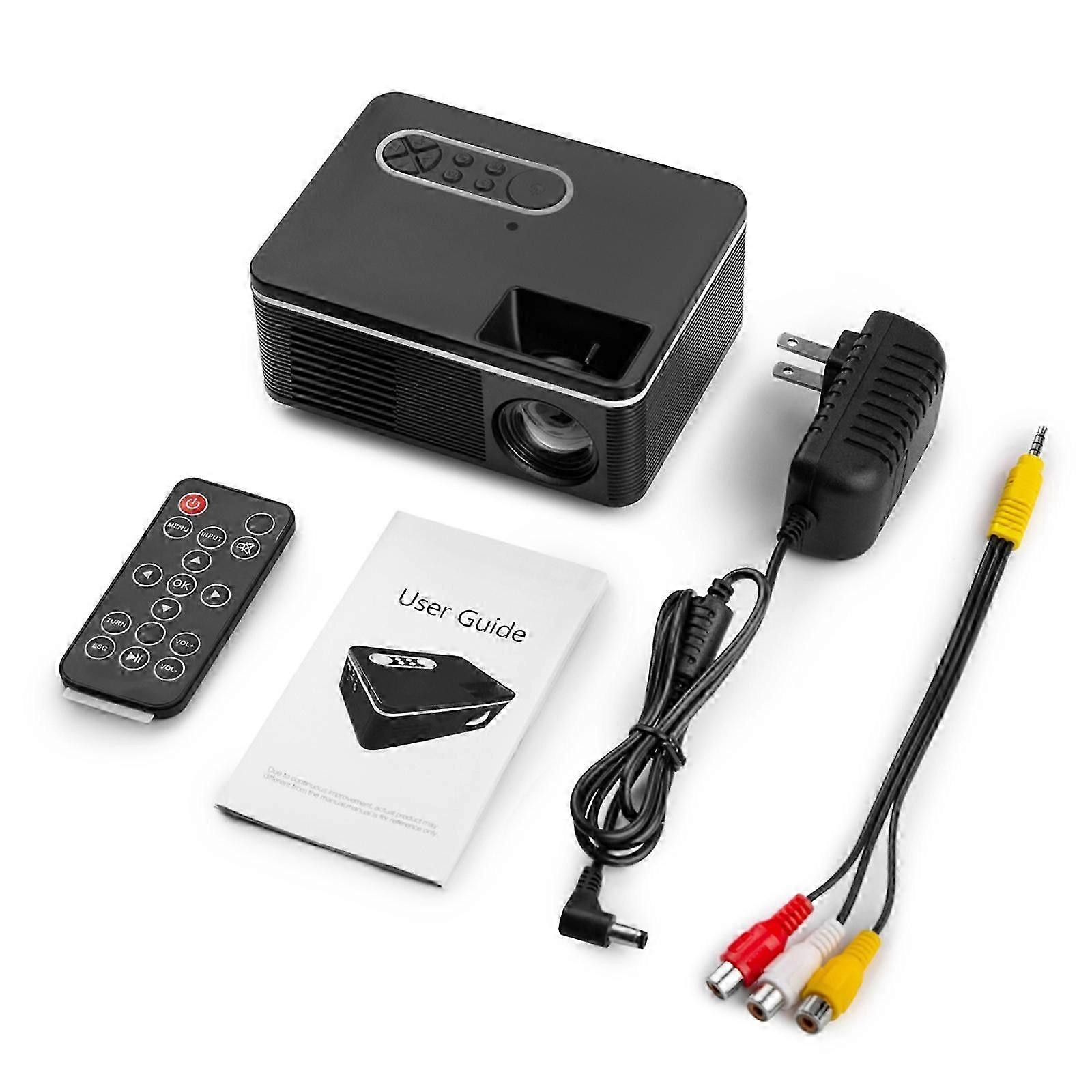 Brightness Projector Brighter Images Movable Video Player for TV,Computer
