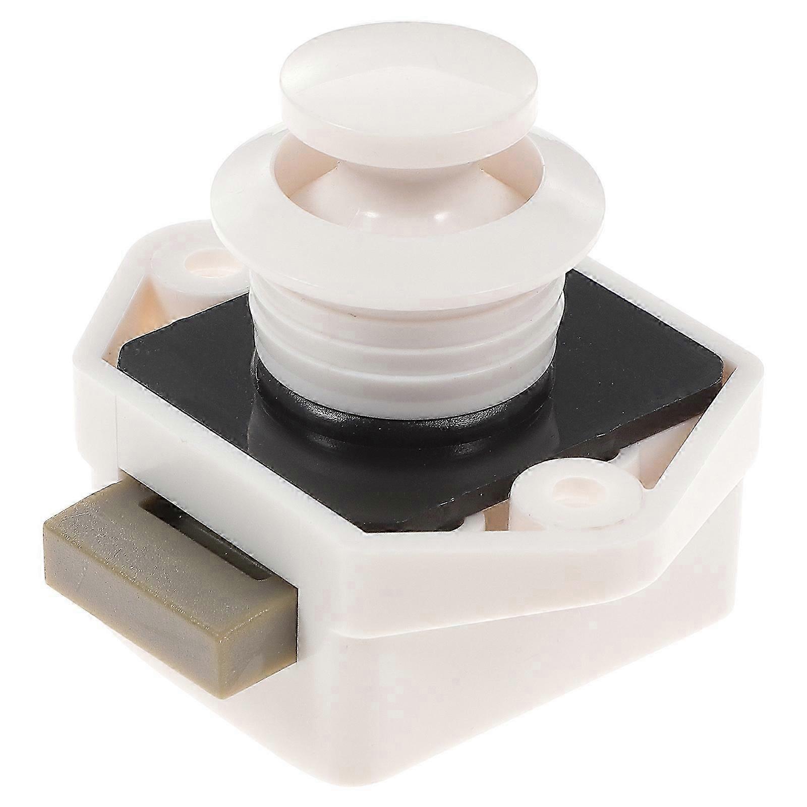 Push Button Latch Cabinet Lock, Keyless Drawer Lock for RVs & Mobile Homes, Durable Operation
