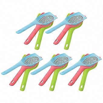 Pelle à litière pour chat, lot de 15, en plastique, pour ramasser les déjections et tamiser la litière. Kit de nettoyage portable pour chats et chiens.