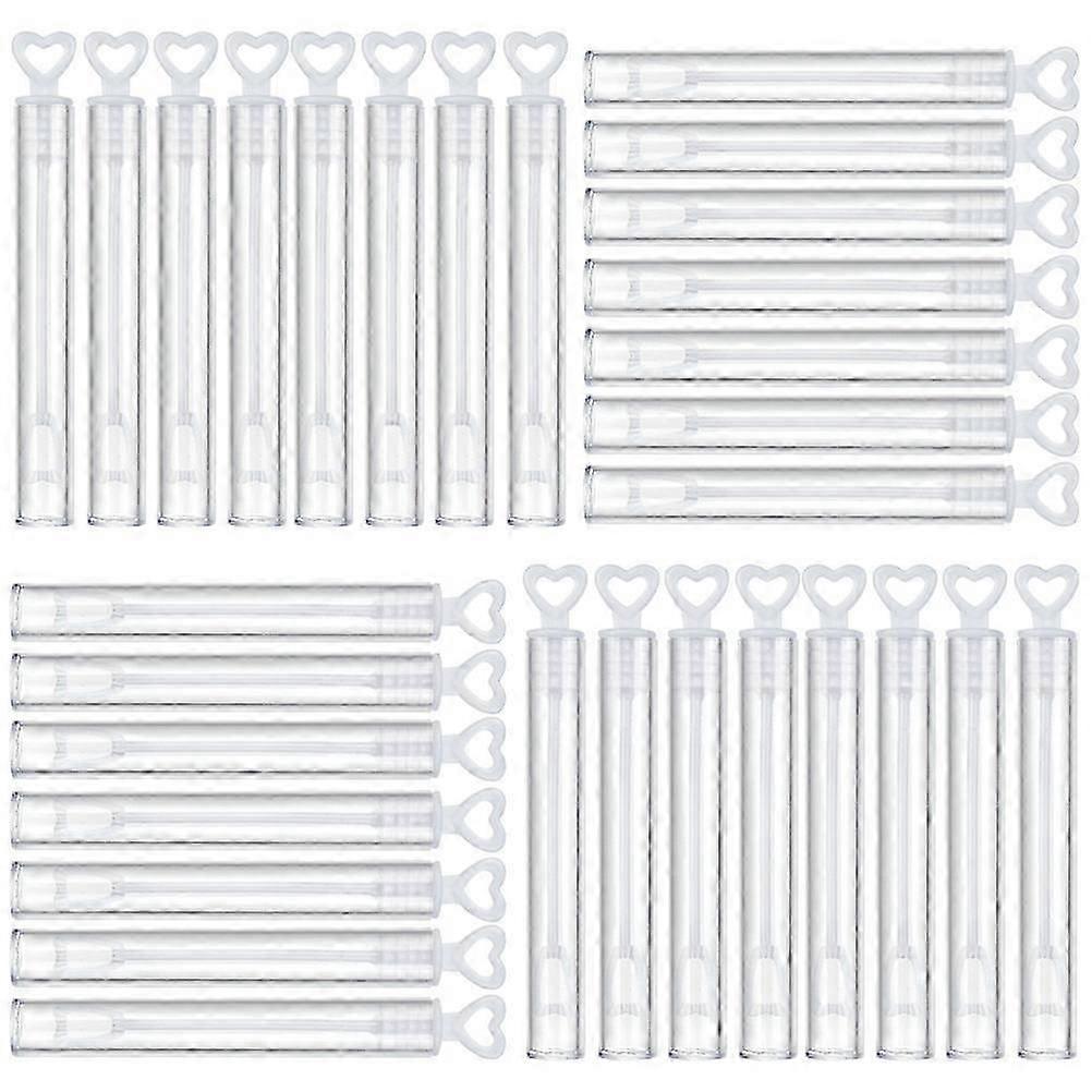 Mini Bubble Wands Toy for Bubble Making 30Pcs Empty Plastic Wands