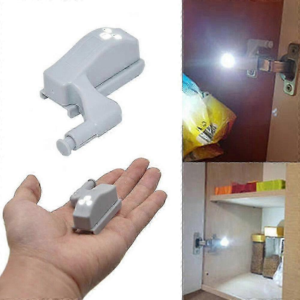 Smart Touch Sensor Cabinet Led Light, Cupboard Inner Hinge Lamp For Closet