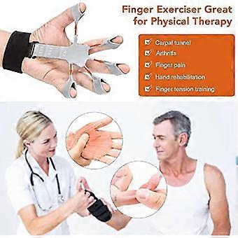 Fortalecedor de Dedo | Maca de Dedo de Guitarra de Nível Resistente 6 Exercitador de Mão Fortalecedor de Punho & Treinador de Antebraço ou Exercitador de Antebraço para Tênis Spo