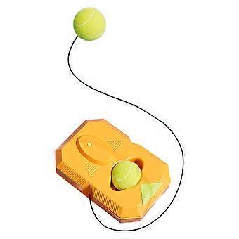 Elastic Cord Tennis Rebounded Set with Stable Practice Base for Beginners Youth and Adults Home Training Every Day Multicolor