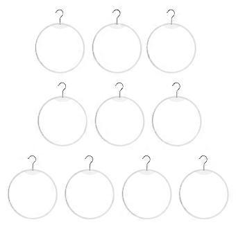 10 stücke Unterwäsche Trocknen Regal Frauen Slips Display Steht Kreis-form Unterwäsche Rack